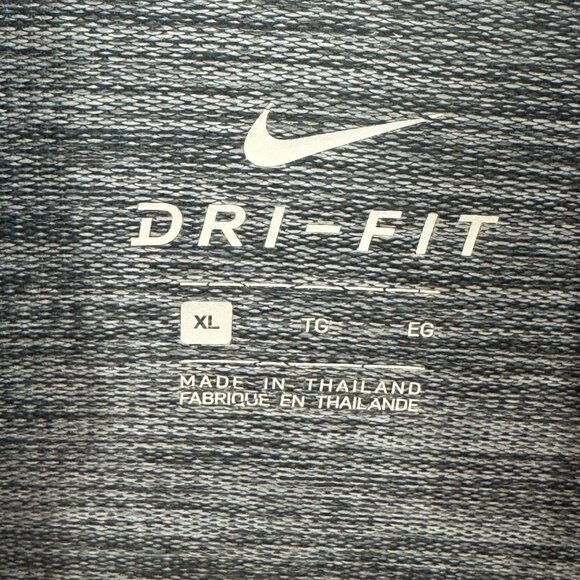 Nike Dri-Fit Navy Half-Zip Pullover Mens XL Lightweight Athletic Sweatshirt - Picture 6 of 6